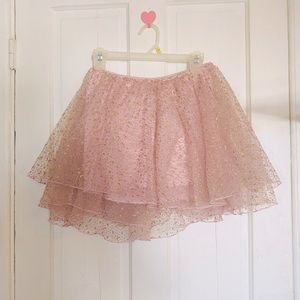 SugarThrillz Dollskill LAYERED PINK MOON&STAR TUTU